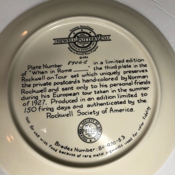 Round decorative  plate glass - Picture 5 of 5